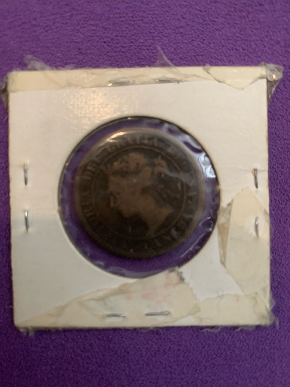 1884 Large Canadian Penny - Picture 7 of 7